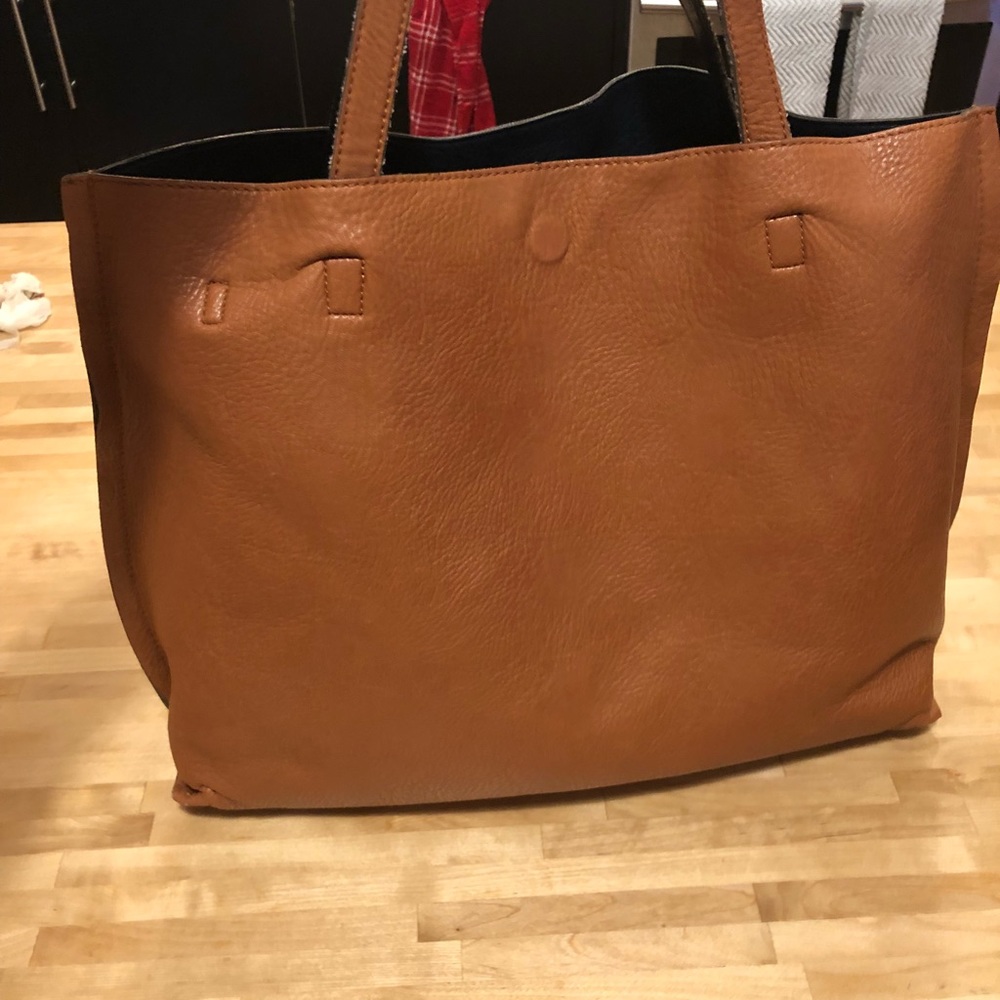 Free People (Street Level) Vegan Leather Tote